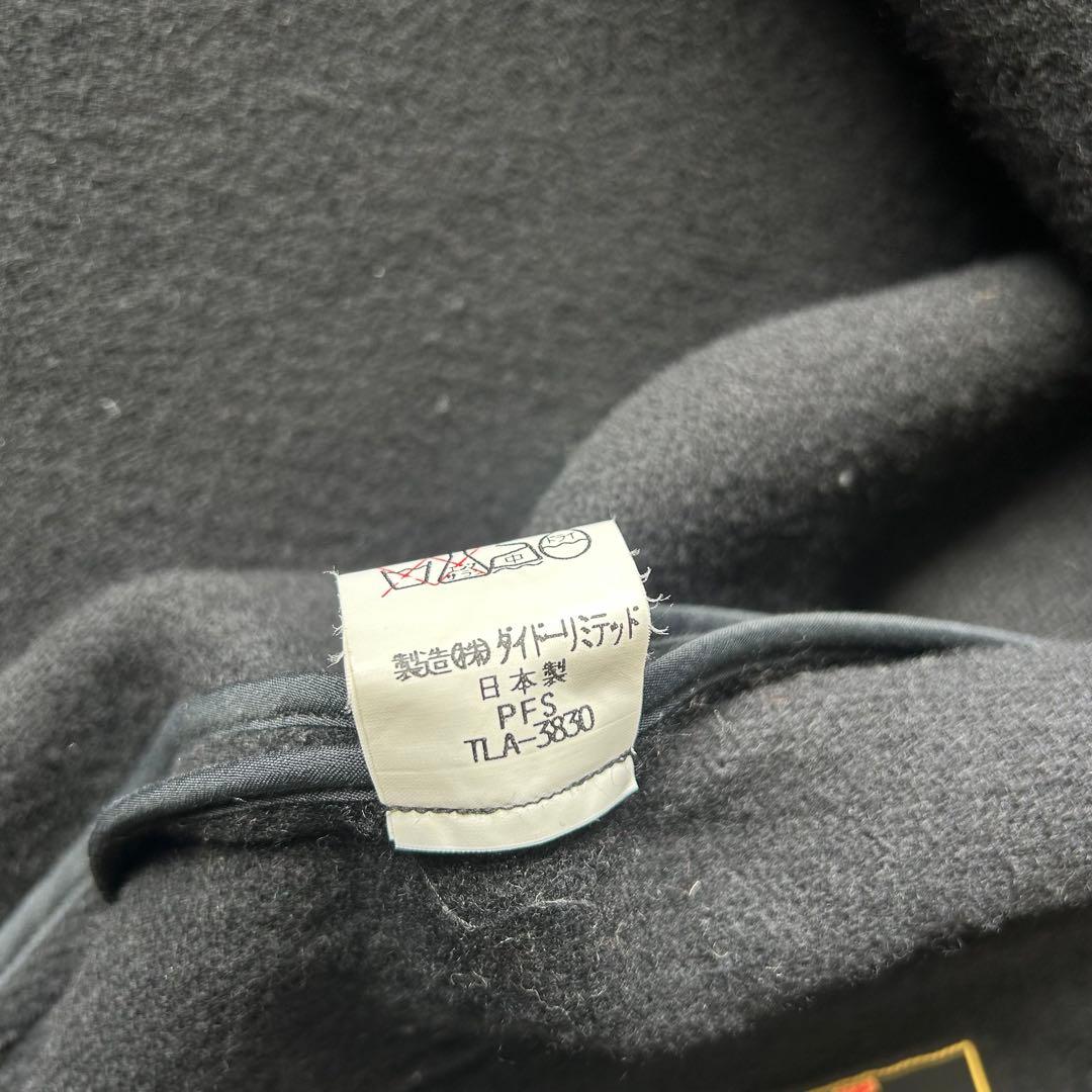 NEW YORKER MOORBROOK ヘリンボーン ダッフルコート L 黒