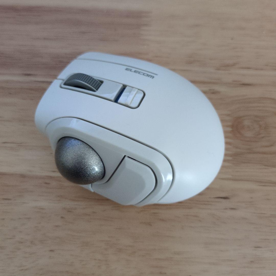 ELECOM bitra トラックボール 白 M-MT1MRSWH