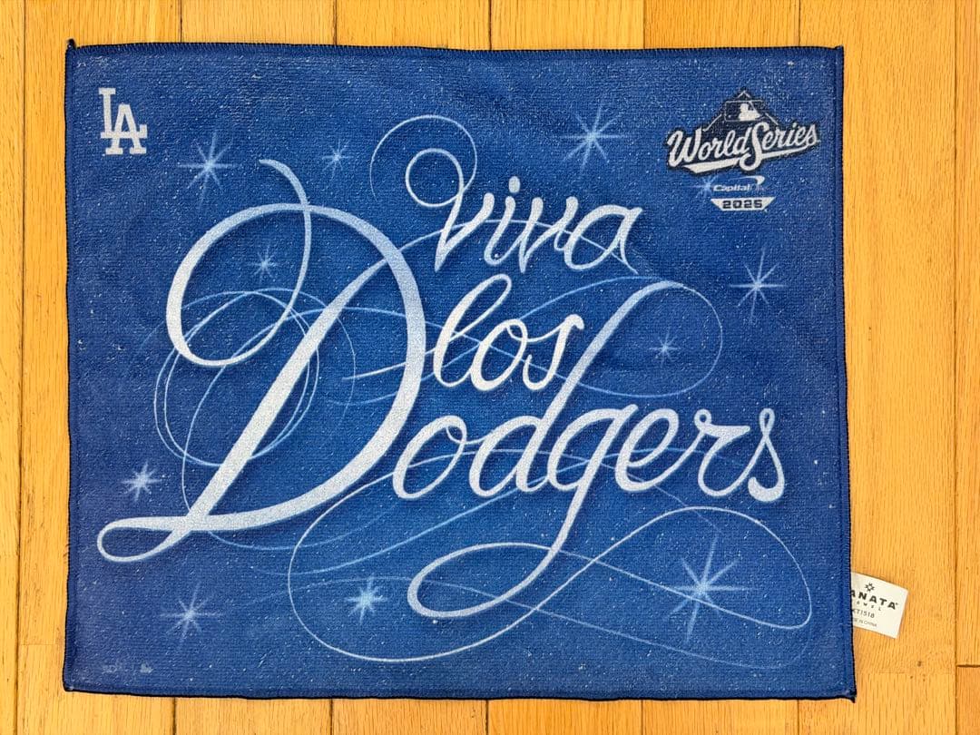 ロサンゼルスドジャース Dodgers ラリータオル9枚＋マフラー
