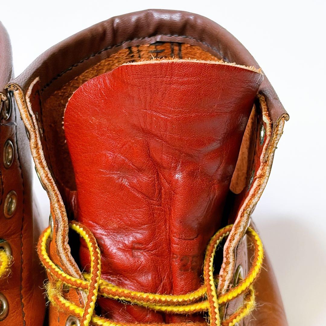 00s【RED WING】アイリッシュセッター/6E/刺繍羽タグ　8875 茶色