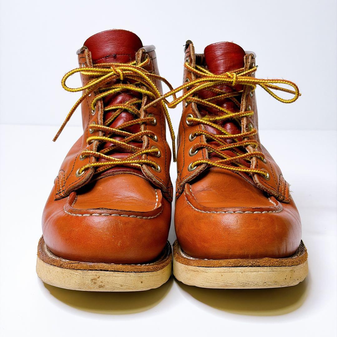 00s【RED WING】アイリッシュセッター/6E/刺繍羽タグ　8875 茶色