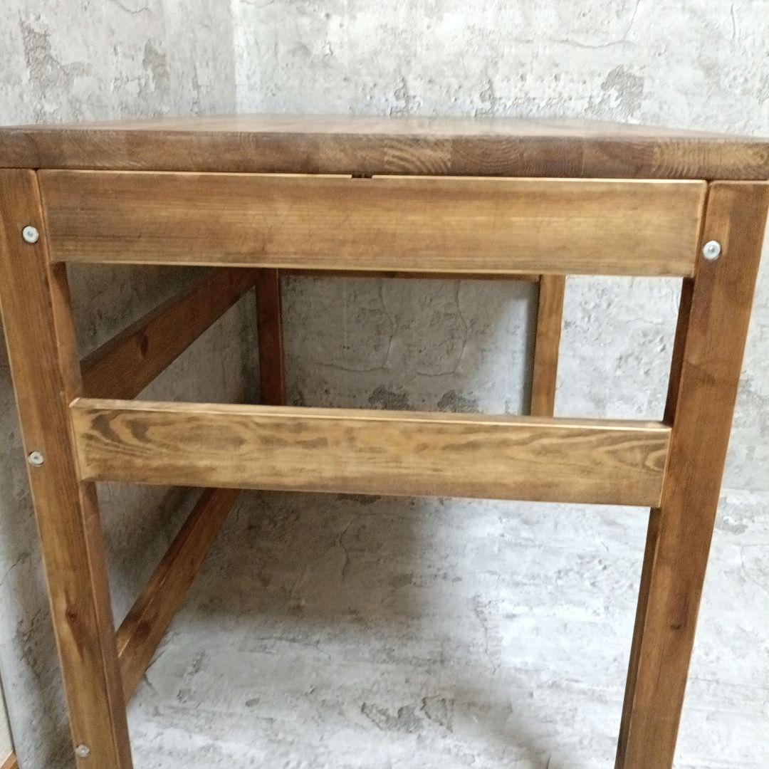 希少品　無印良品　パイン材デスク　机　引き出し