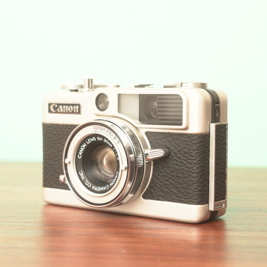 完動品◎Canon demi EE17 コンパクト フィルムカメラ 750