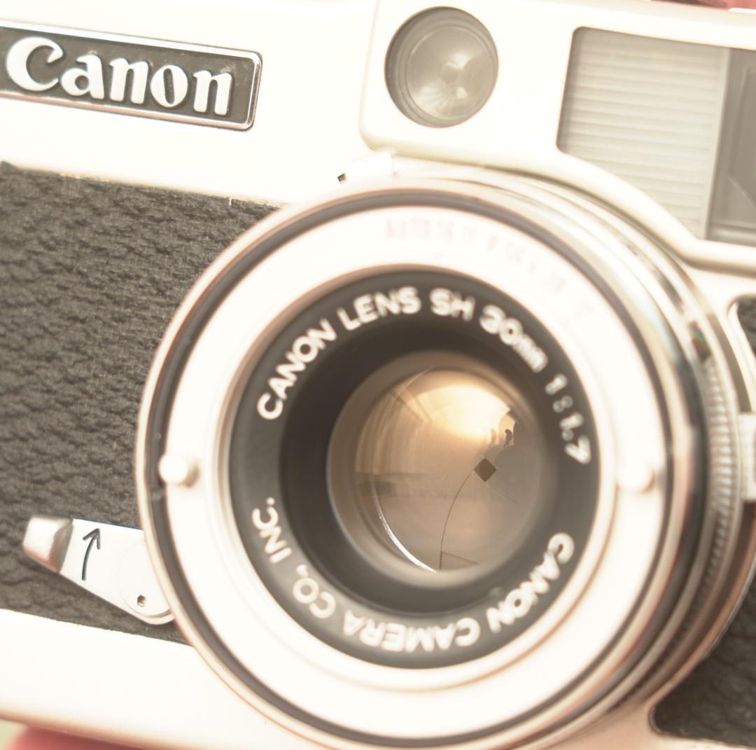 完動品◎Canon demi EE17 コンパクト フィルムカメラ 750