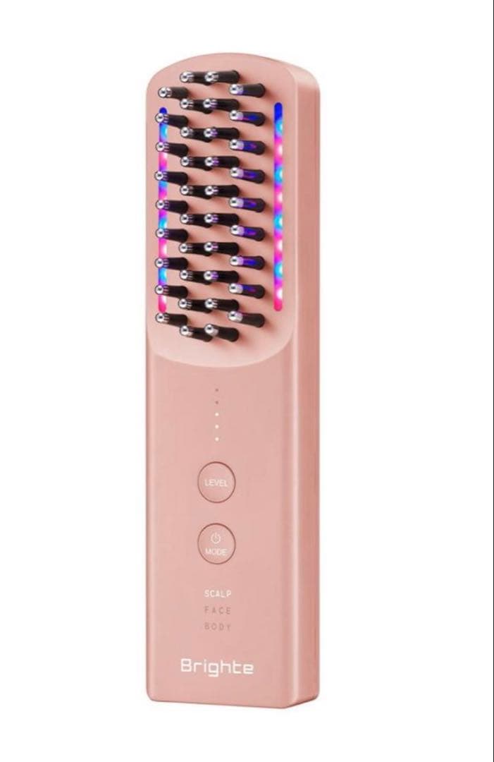 未開封！Brighte ELEKI BRUSH+ 美顔器　ピンク