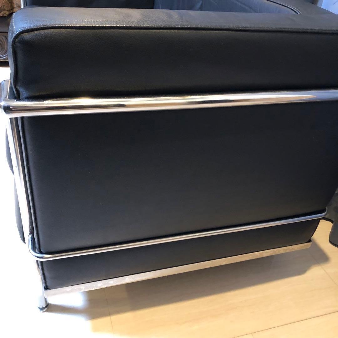 ル・コルビュジエ　LC2 ソファ 2人掛け