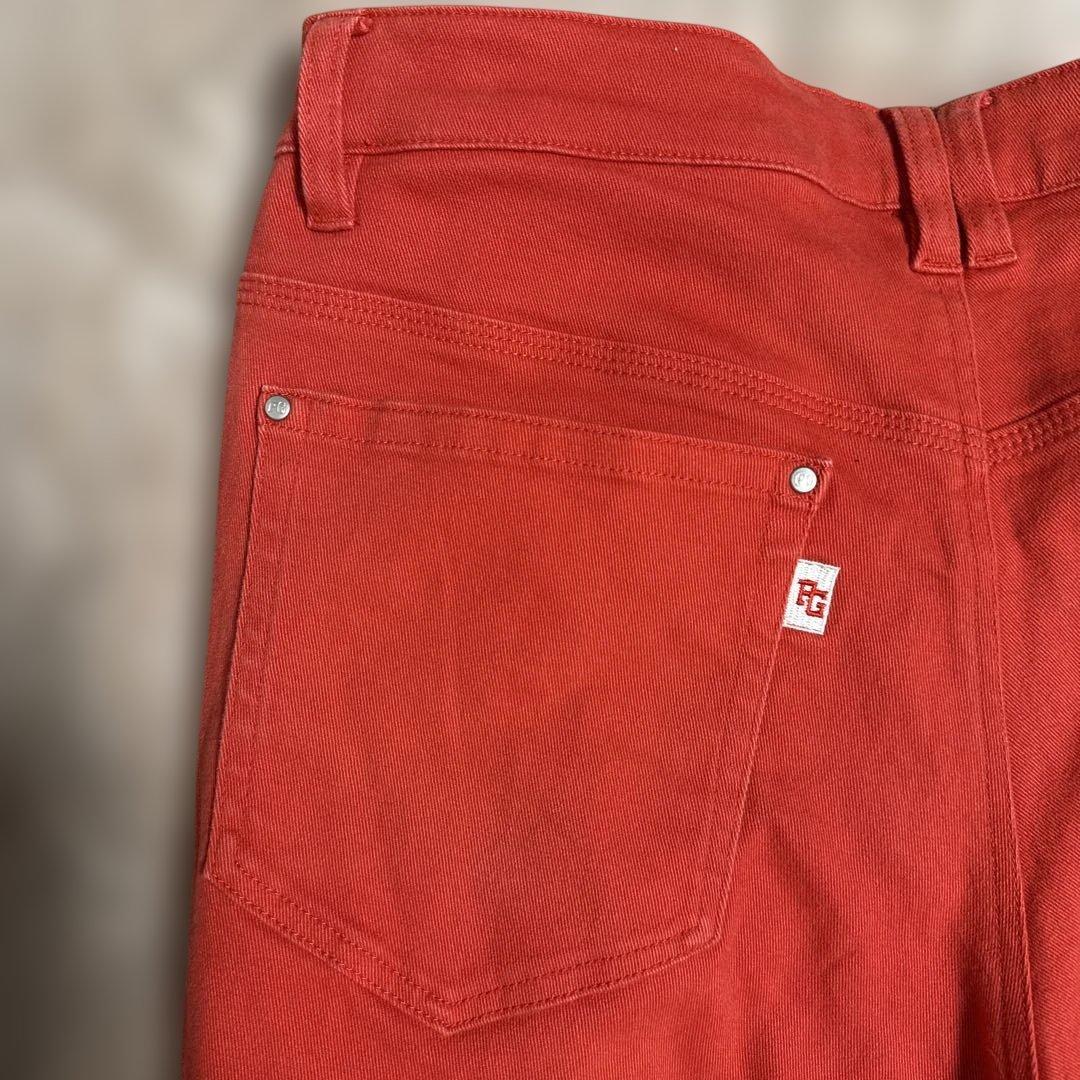 PEARY GATES ゴルフパンツ ストレッチ サイズ4 レッド 赤