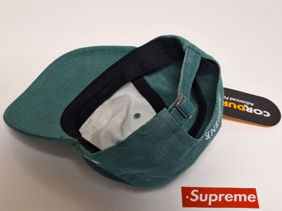 新品　Supreme　Cordura　S Logo　6-Panel　\"Green