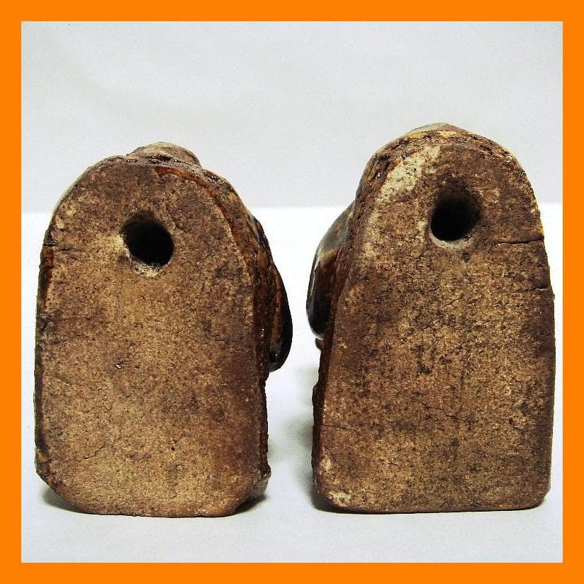 915『獅子狛犬 阿吽一対』　/骨董品 古美術 古道具 アンティーク