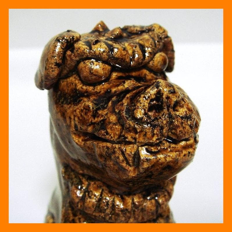 915『獅子狛犬 阿吽一対』　/骨董品 古美術 古道具 アンティーク