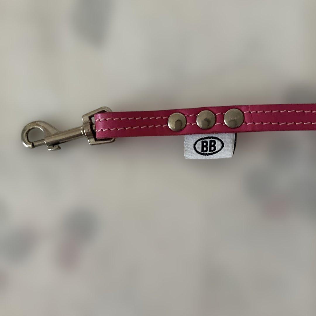 美品☆BBピンクベルト☆サイズ3 バディーベルト☆ハーネス リードセット