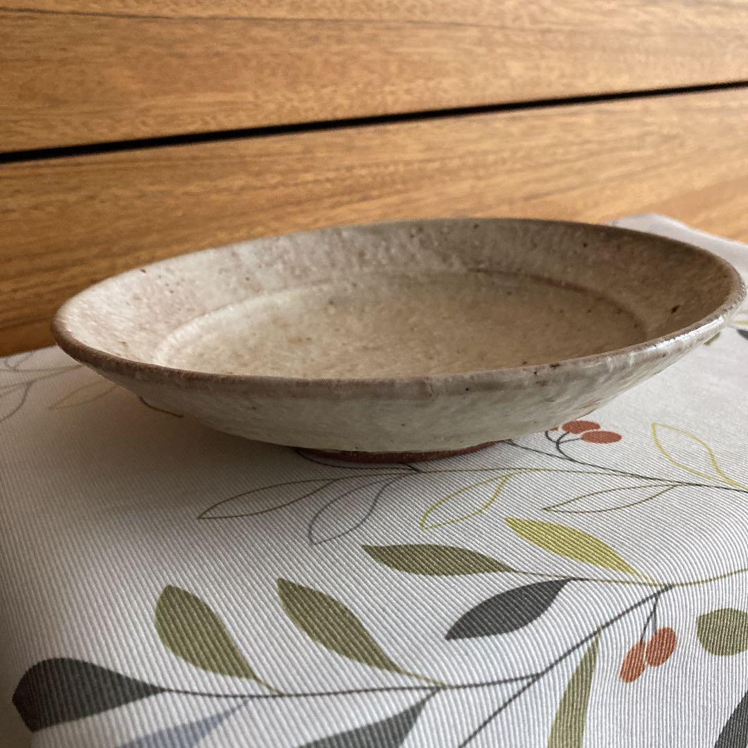 土楽窯　7代目当主　福森雅武氏　灰釉皿　Ｎｏ．2