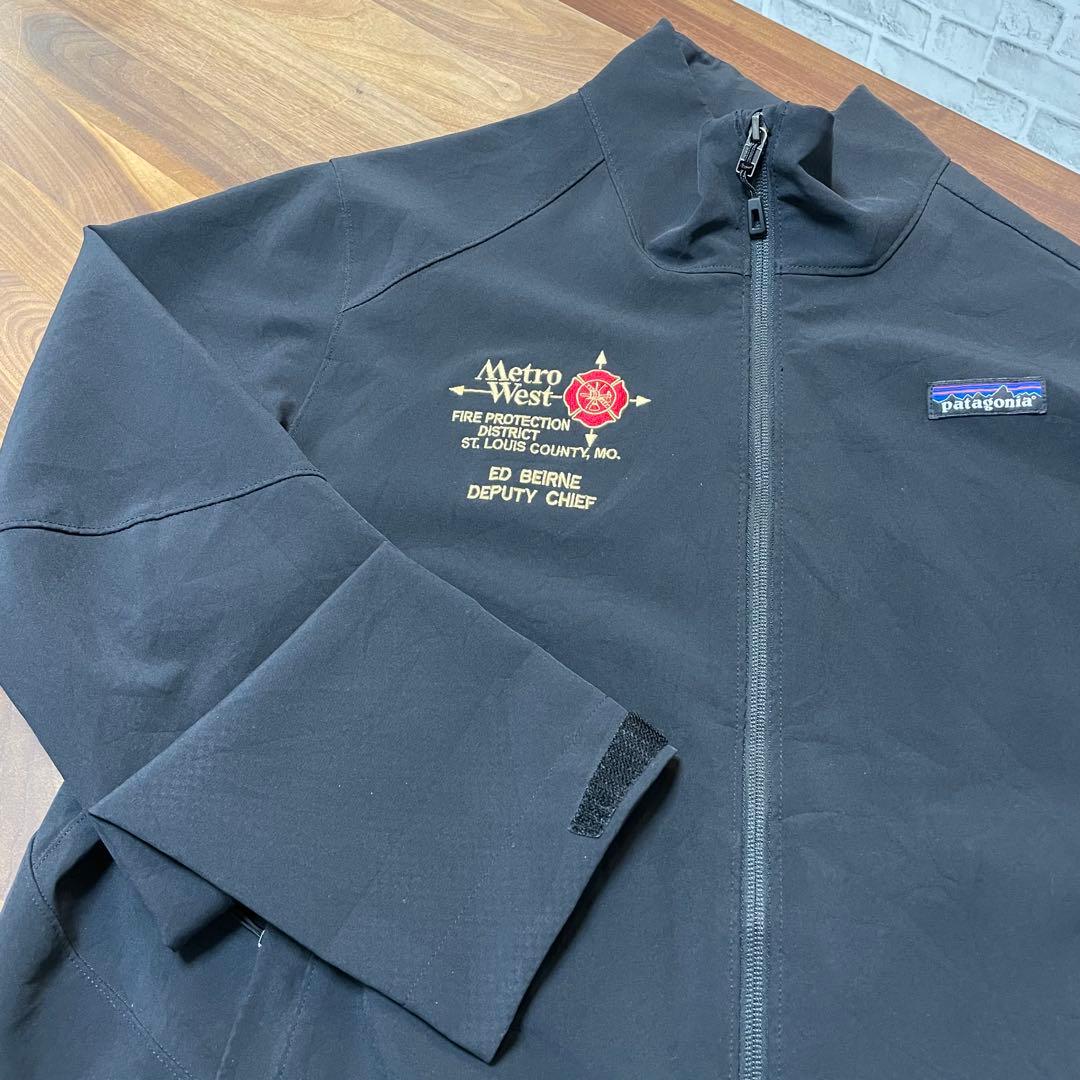 【一点物】patagonia パタゴニア　ソフトシェルジャケット　黒　L