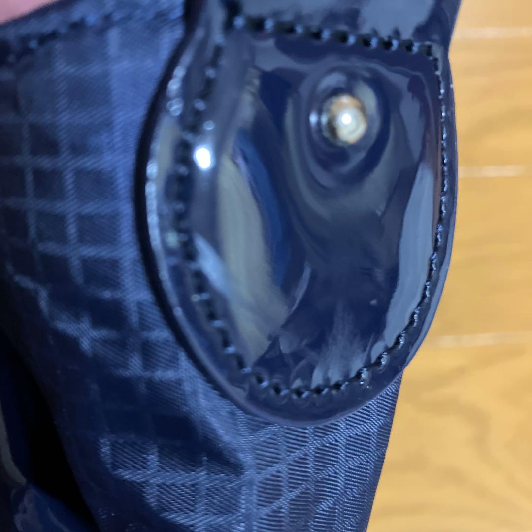 未使用　カナナプロジェクト　ショルダーバッグ ネイビー　シェリ