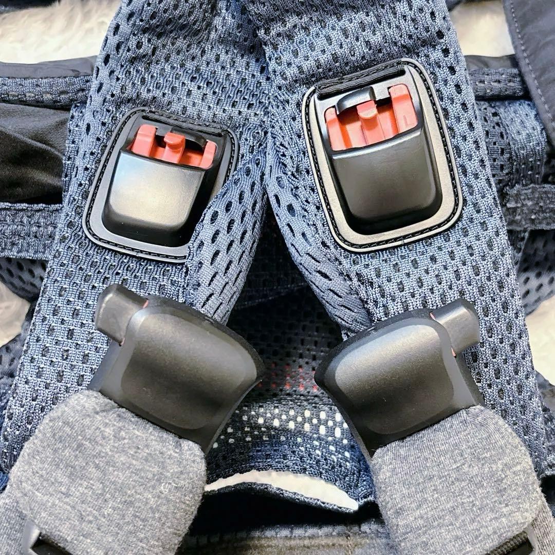 【最上級モデル】 ベビービョルン ハーモニー ネイビーブルー メッシュ 抱っこ紐