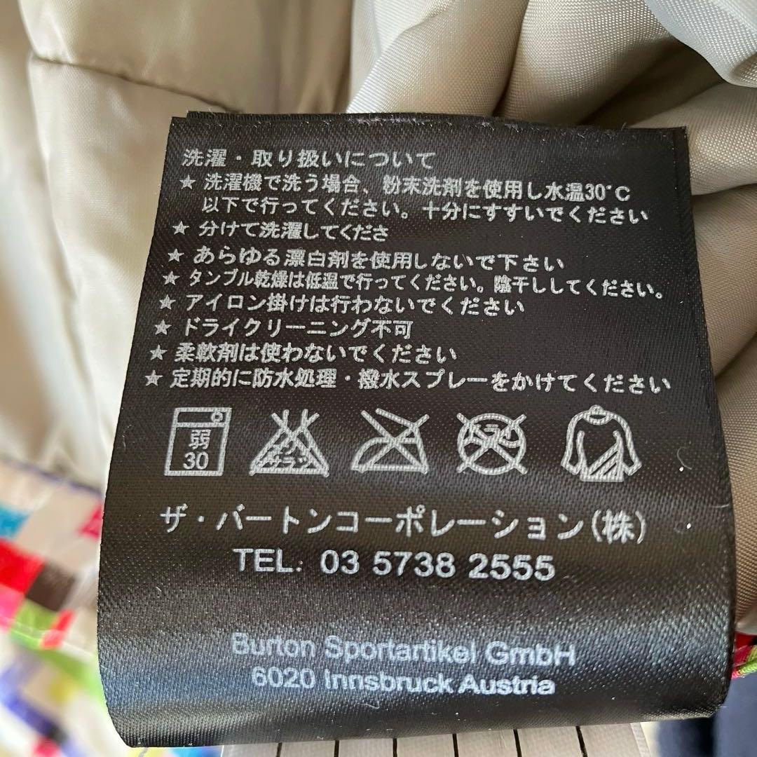 #10J✨BURTON バートン✨スキーウェア つなぎ 140 キッズ