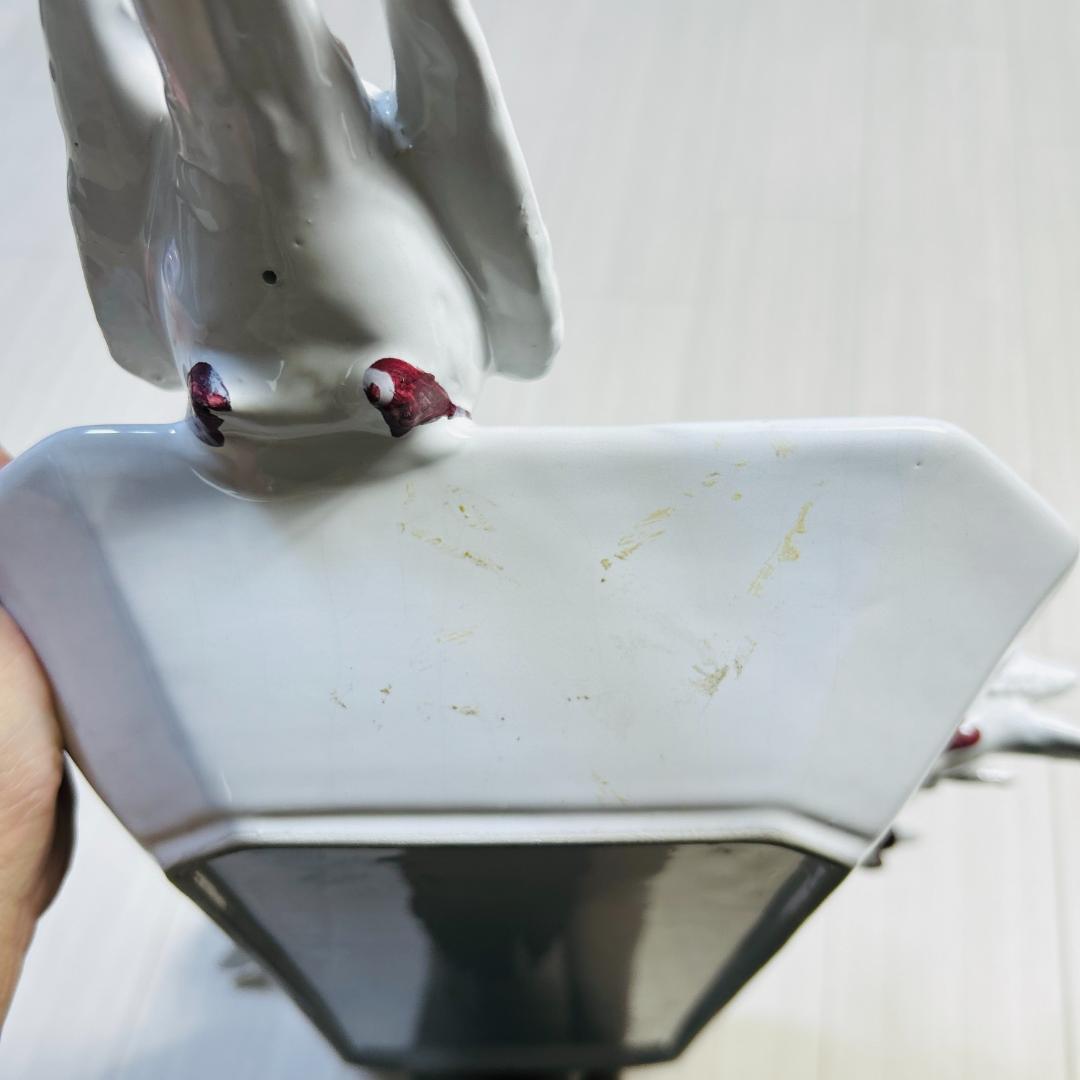 COSTA　コスタ　イタリア　オブジェ　花器　鳩　ハト　アンティーク　昭和レトロ