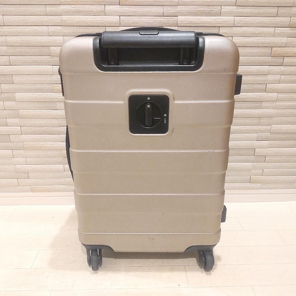 【廃盤】無印良品 バーの高さを自由に調節できるストッパー付き キャリー 33L