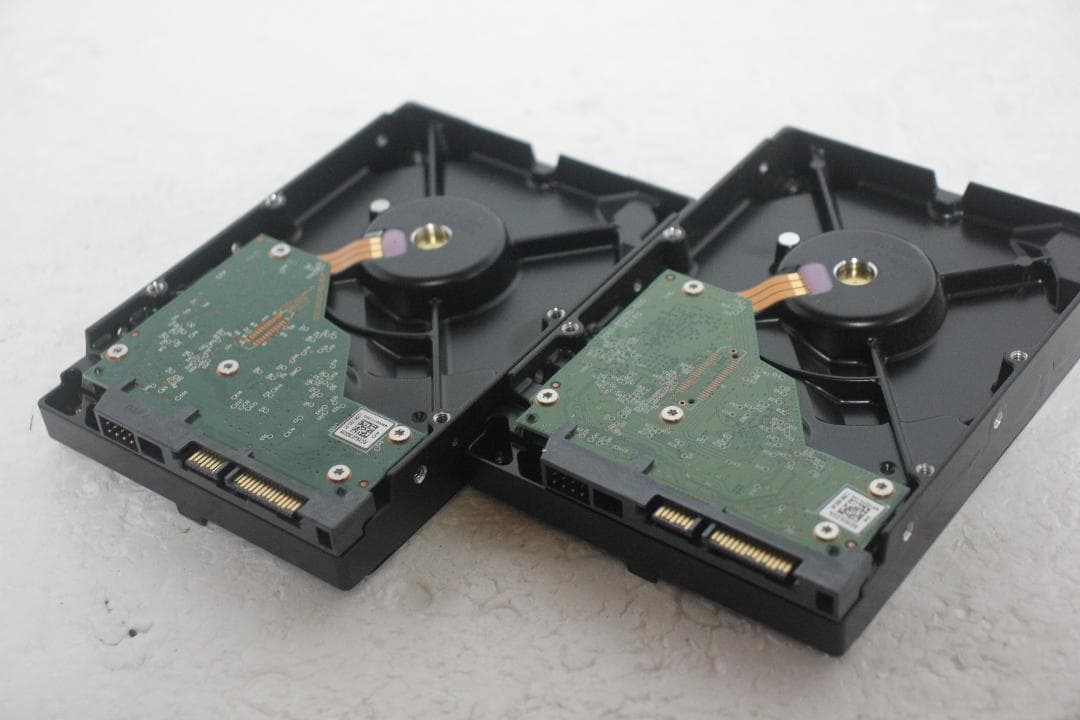 「健康状態注正常」3.5インチHDD WD RED 2TB 2個まとめ