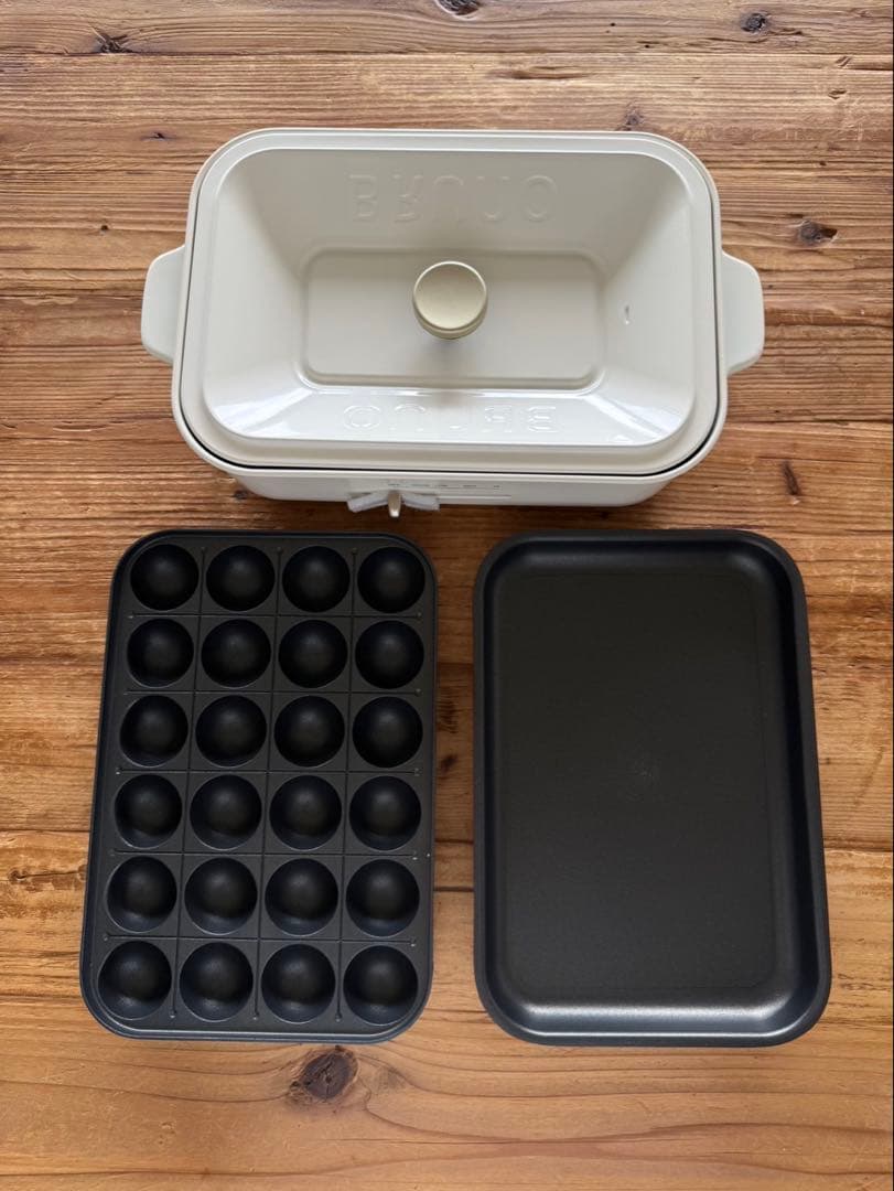 BRUNO コンパクトホットプレート ホワイトBOE021