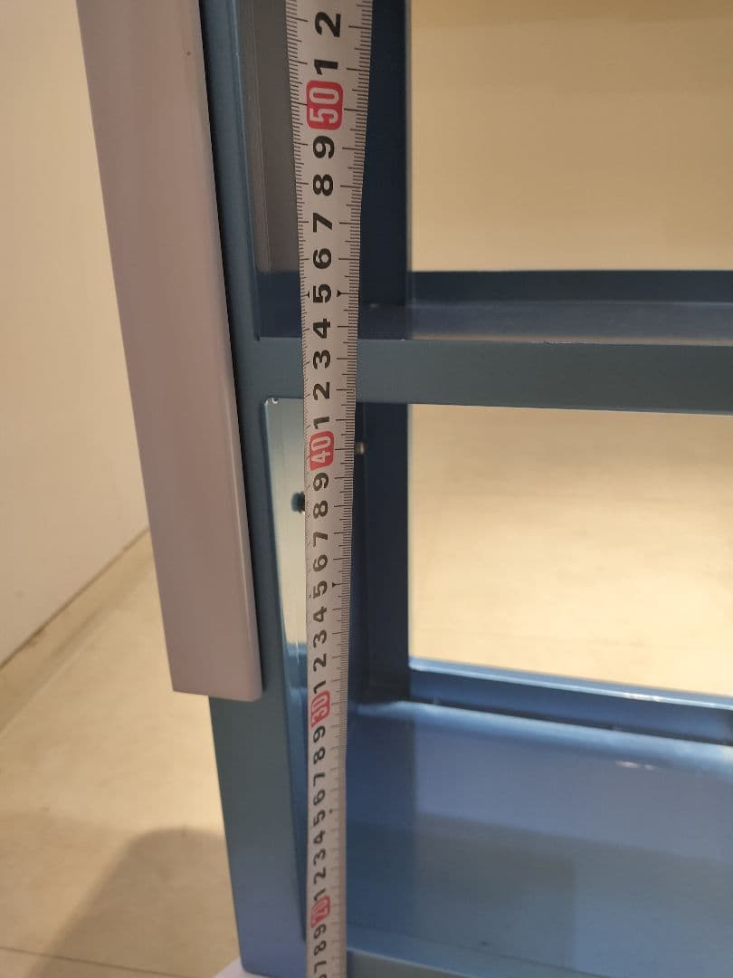 耐荷重40kg 超美品/スチール製のため頑丈】キャスター付きワゴン