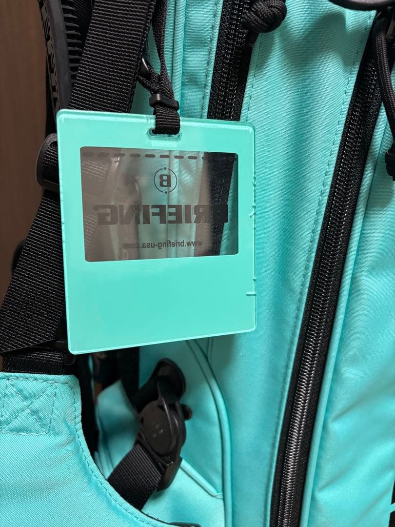 ブリーフィング　CR-4 #02 キャディバッグ　アクア　ミントブルー