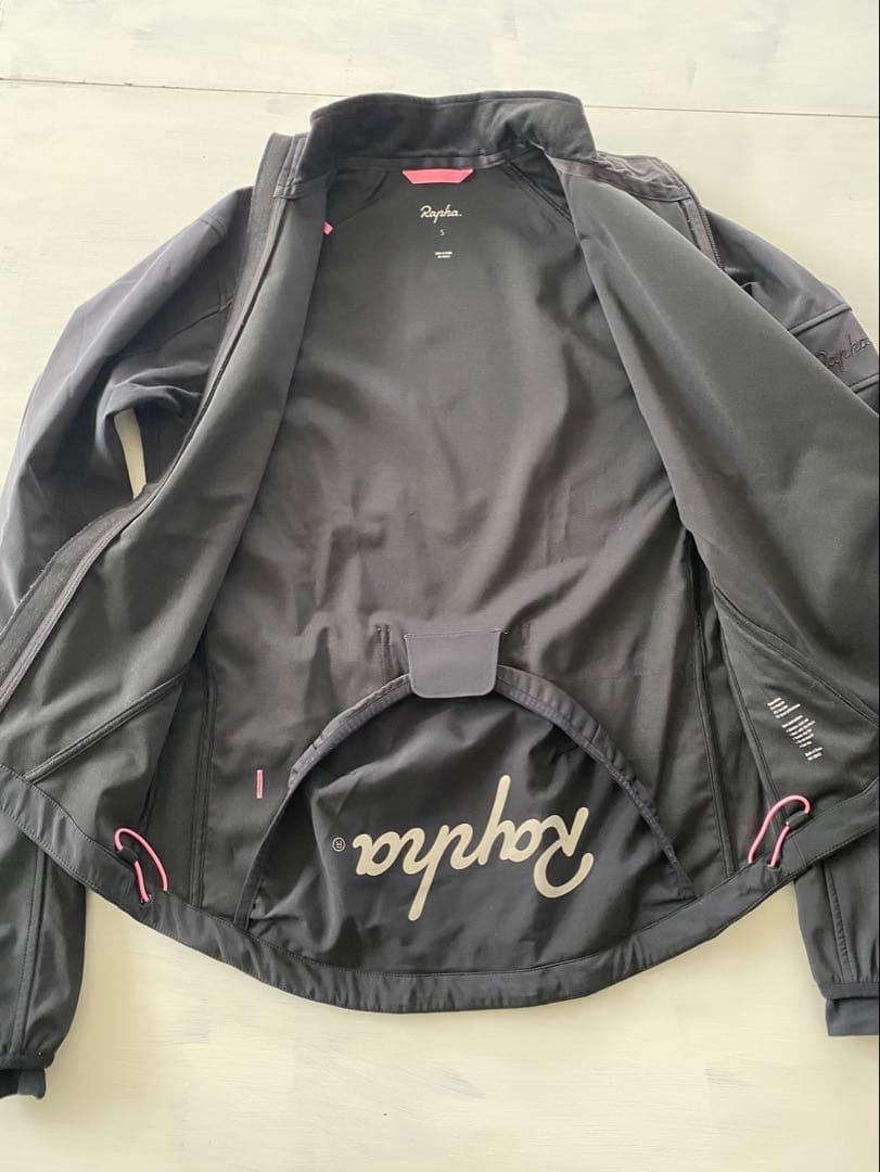 Rapha クラシックソフトシェルジャケット S 黒　cyclo-cross