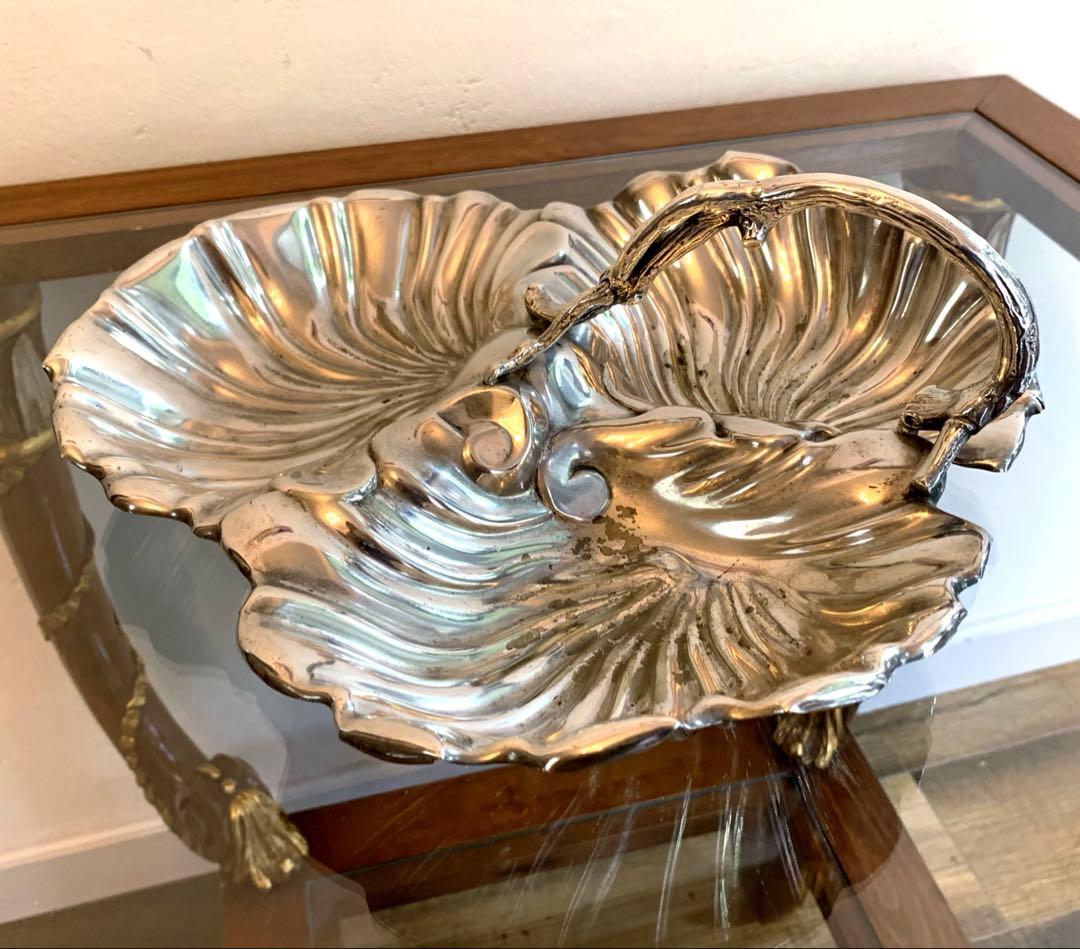 英国アンティーク 銀食器 クイーンアンスタイル アフタヌーンティーセット