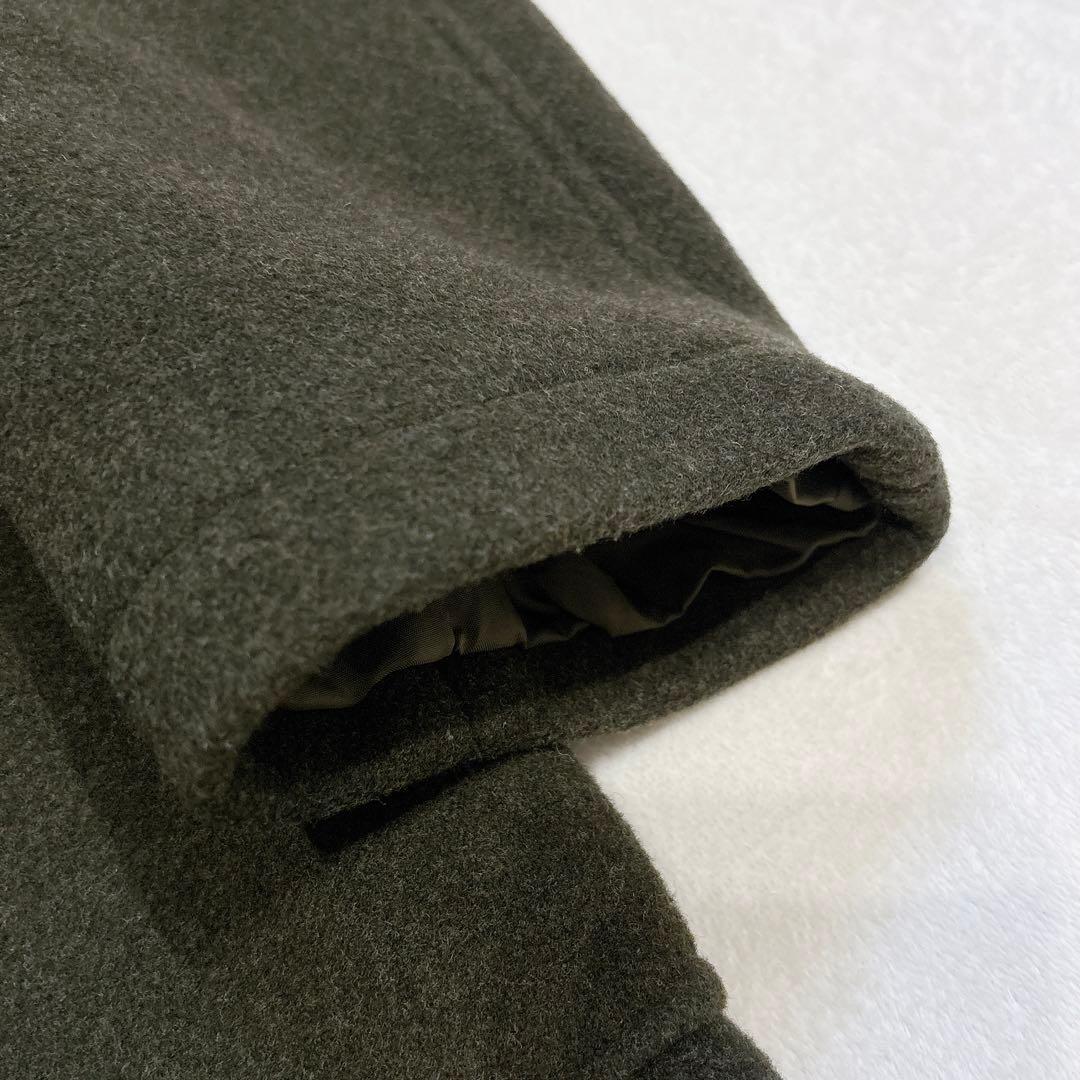 新品同様✨　ブルックスブラザーズ　ダッフルコート　グリーン　ウール