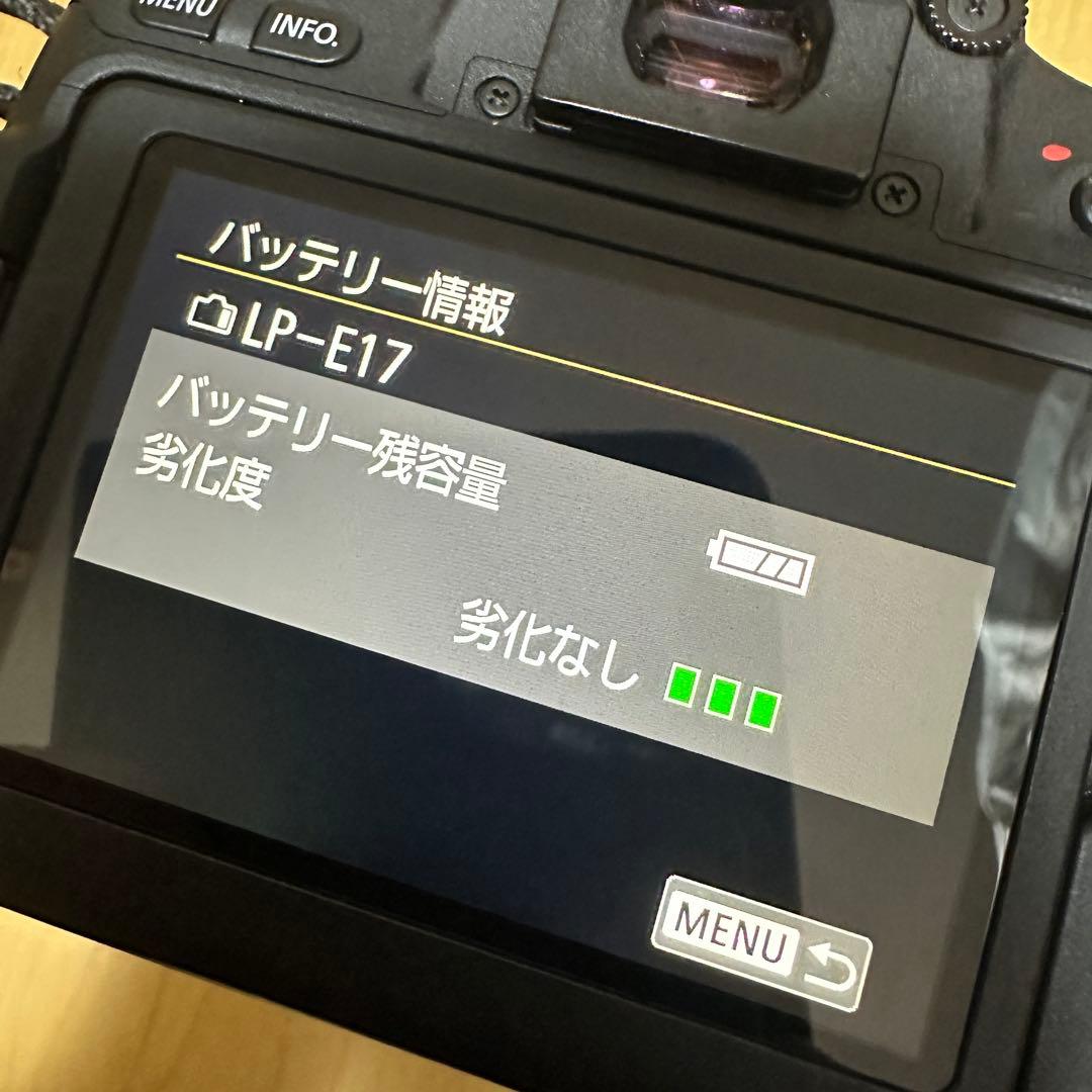 キャノン EOS8000D + 18-135 IS STM バッテリー4個付