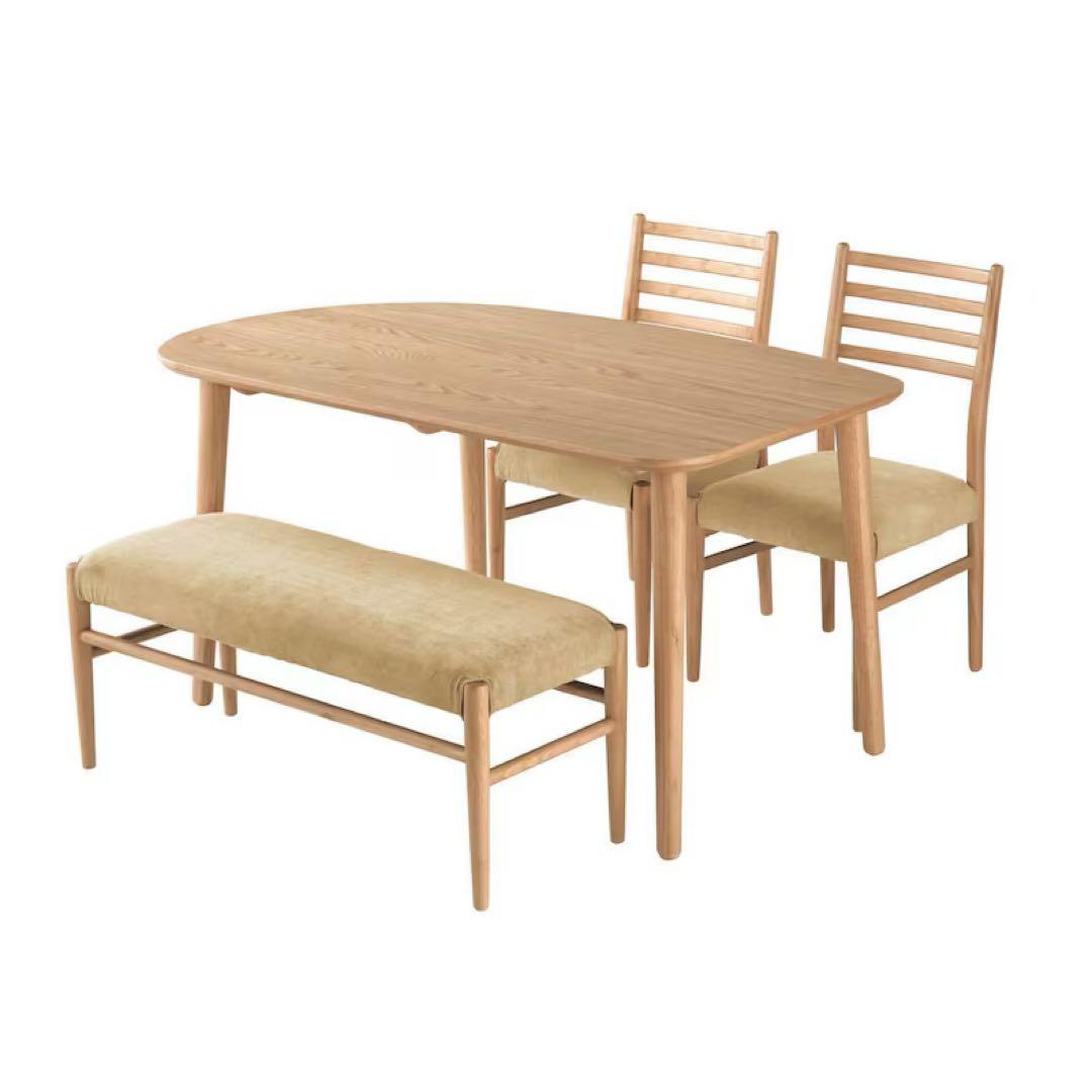 天然木　ベルメゾン　ダイニングチェア 一脚