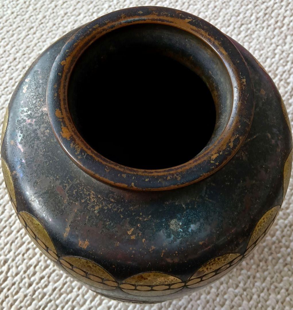 つぼ　花瓶 　七宝焼　アンティーク　コレクション