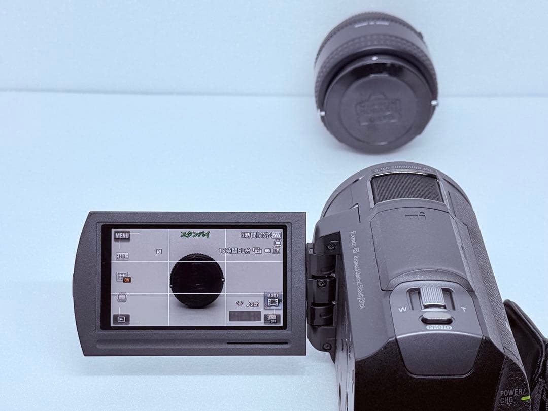 SONY FDR-AX30 4K ビデオカメラ 大容量バッテリー付き