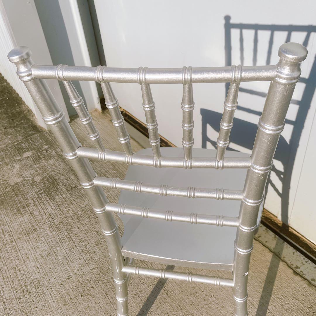 Flash Furniture フラッシュファニチャー キアバリチェア シルバー