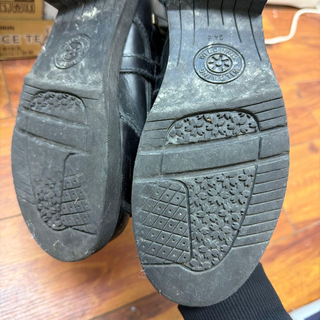 ま*ん様 ワイルドウィング　ファルコン厚底(WWM-0001ATU) 本革バイク