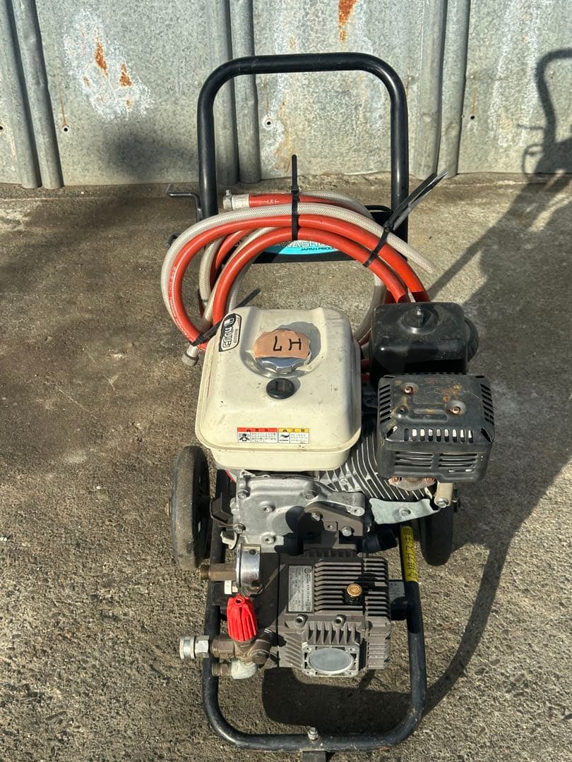 H7. ガソリンエンジン式高圧洗浄機SEC-1310-2N-TA本体&給水ホース
