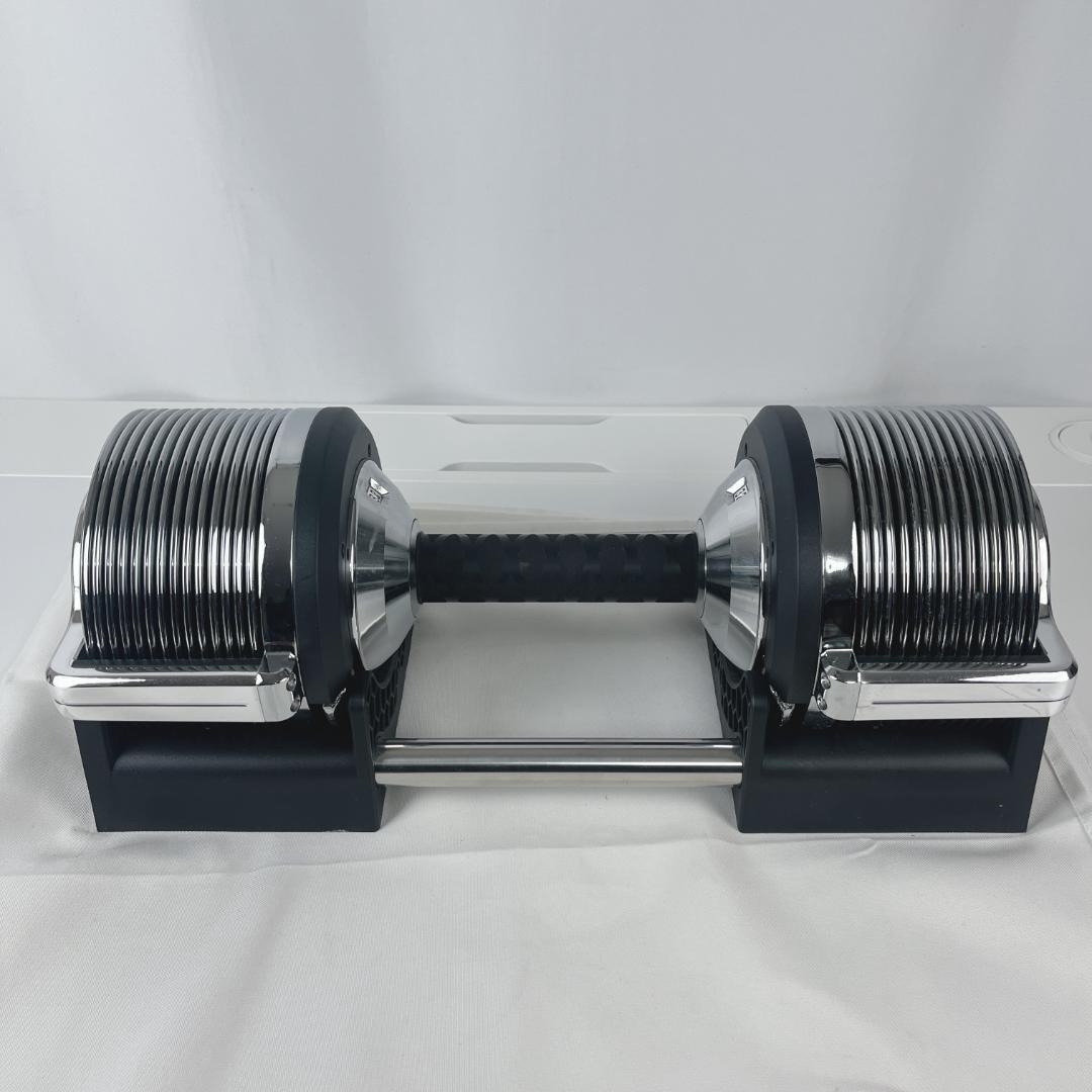 ①ライシン ヘリックスミラー ダンベル 32kg 可変式 1kg刻み