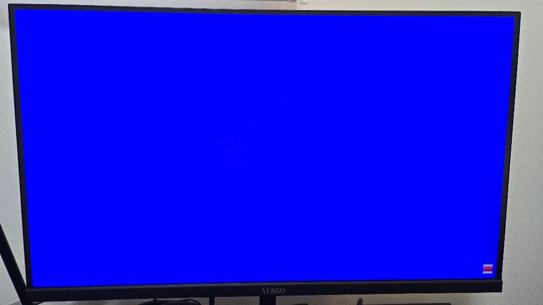 AESNO ゲーミングディスプレイ 本体　箱付き