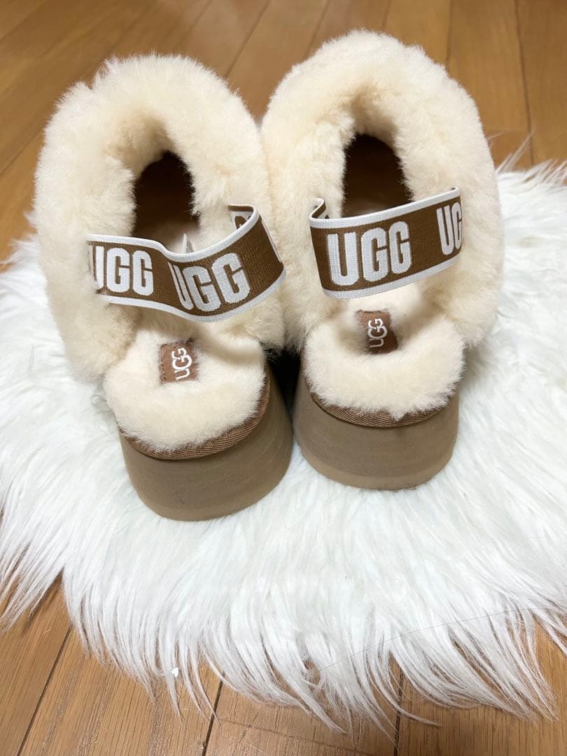 UGG ムートンブーツ ファンケット 厚底 25cm