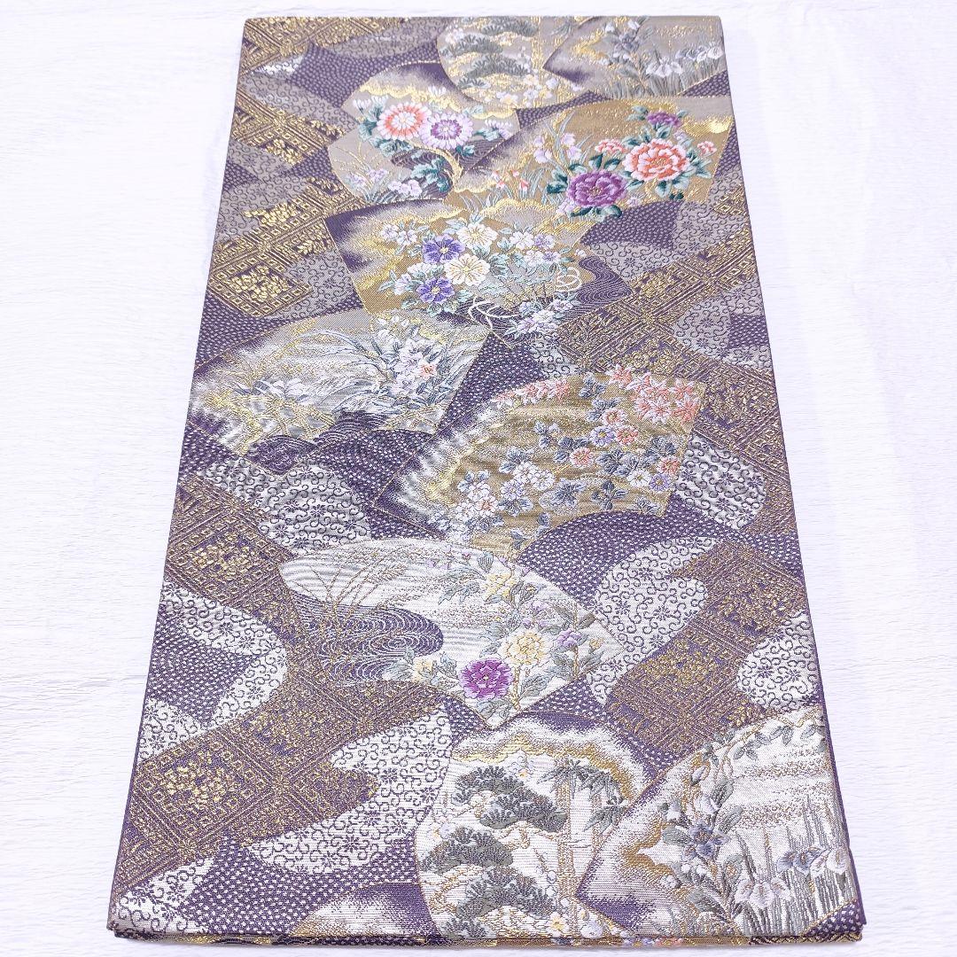 ❰6555❱ フルセット　付け下げ　桜鼠　付下げ　袋帯　入学式　卒業式　正絹着物