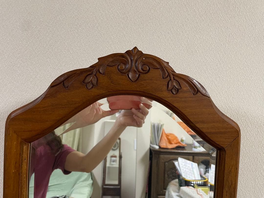 姿見　スタンドミラー　アンティーク　ヴィンテージ