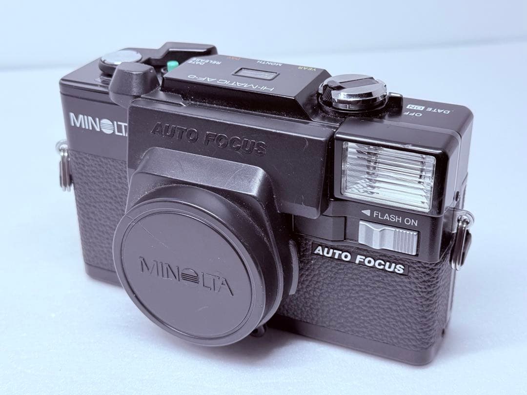 MINOLTA HI-MATIC AF-D 動作確認済 フィルムカメラ 単3駆動