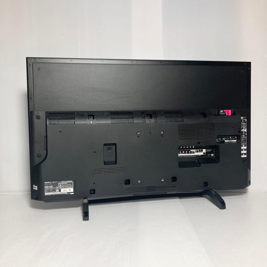美品 SONY 43型4K液晶テレビ BRAVIA KJ-43X8000E