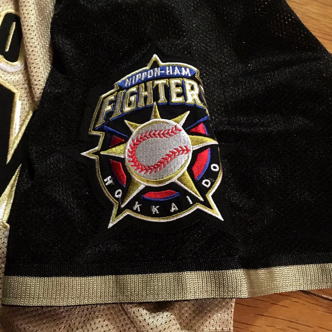 【新品】ミズノ　北海道日本ハムファイターズ　ユニフォーム　ゴールド　メッシュ素材