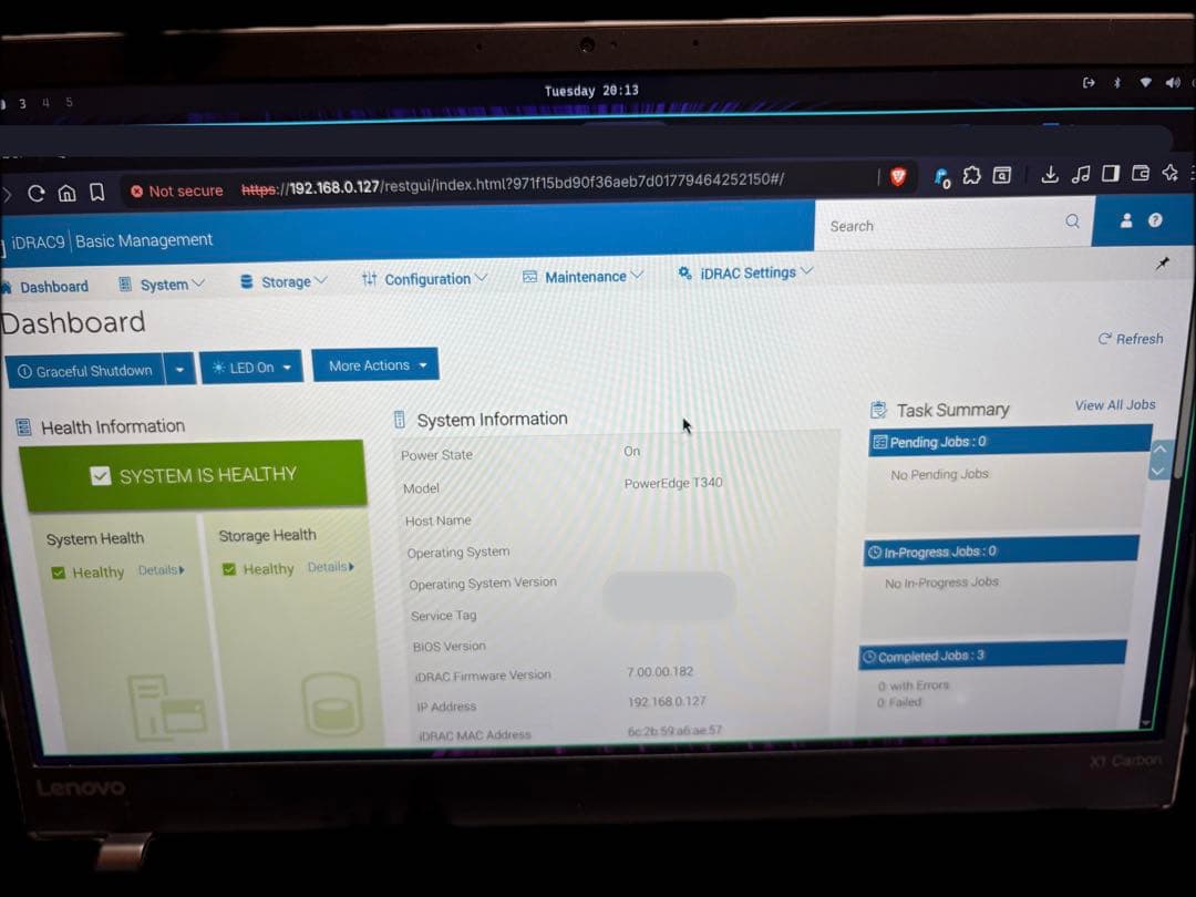 【大幅値下げ】動作品 Dell PowerEdge T340 本体