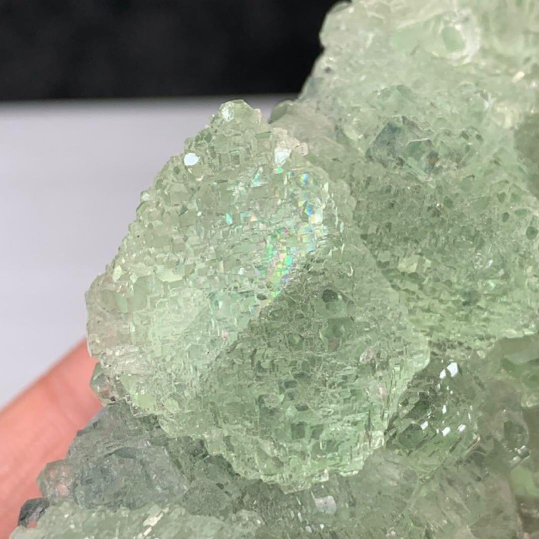 ALLSALE☆美結晶☆ゼリーのような見た目☆フローライト原石クラスター