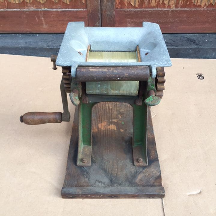 製麺機 小野式 A型