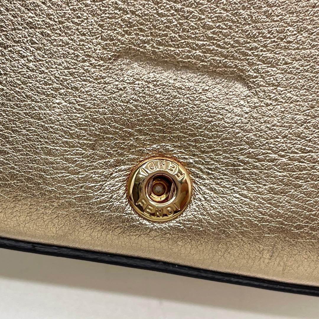 フェンディ　マンマバケット　チェーンショルダー　マイクロ　ミニ