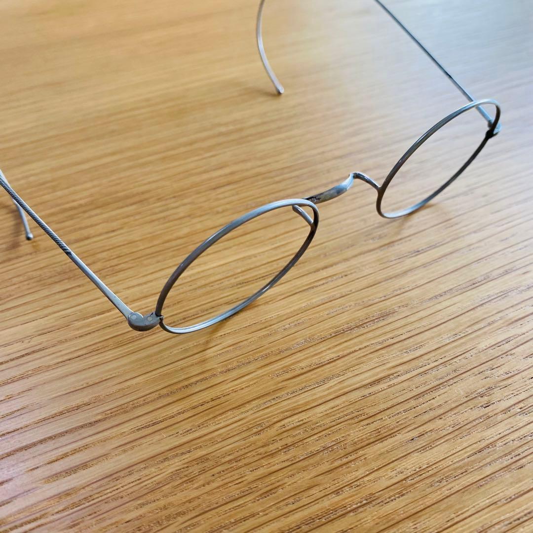 アンティーク 当時物 未使用品 一山 丸眼鏡 ２本 昭和 レトロ ヴィンテージ