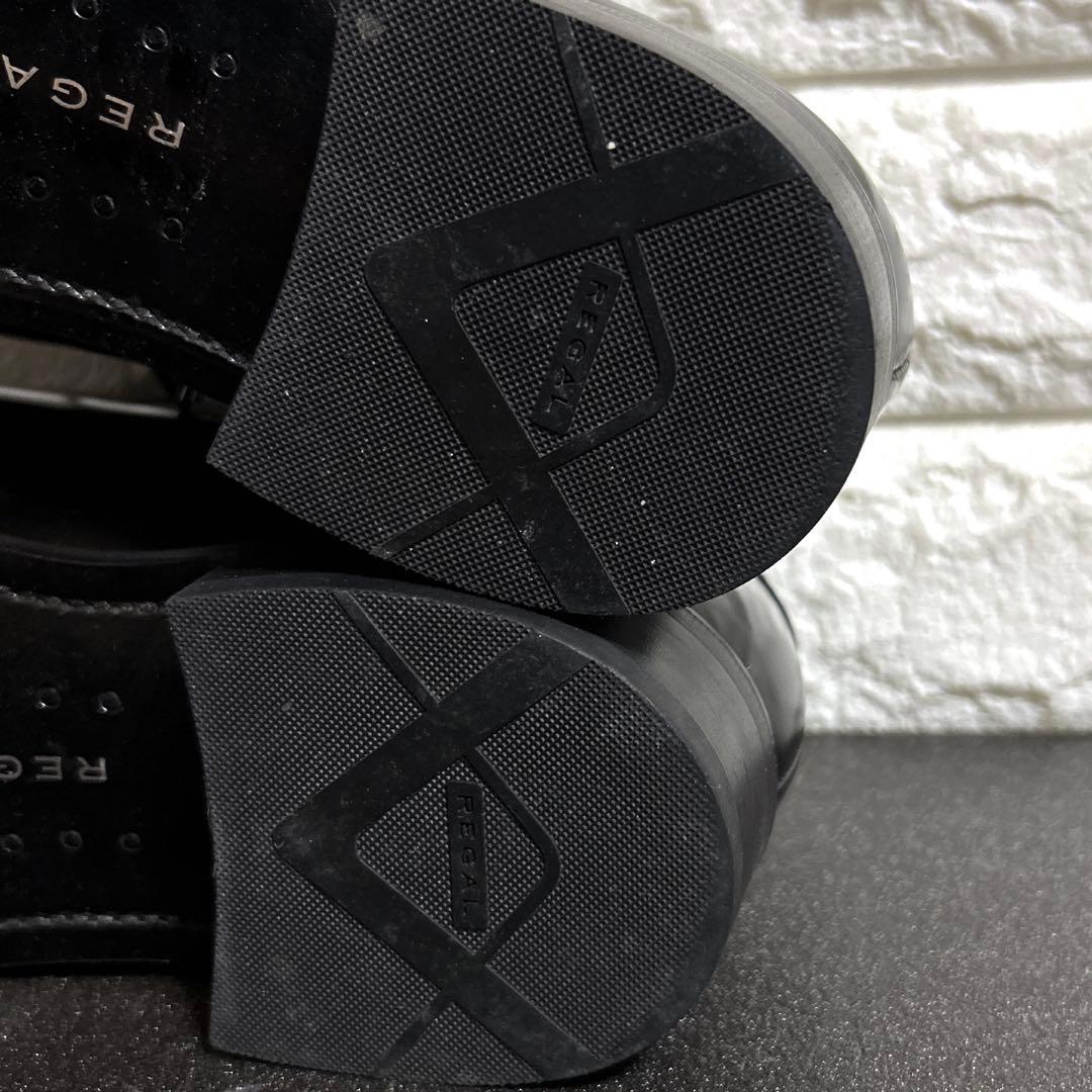 REGAL 315R ストレートチップ ブラック 黒 26cm